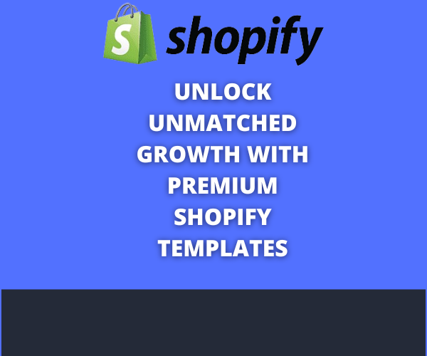 Craft a Stunning Store with Premium Shopify Templates Today