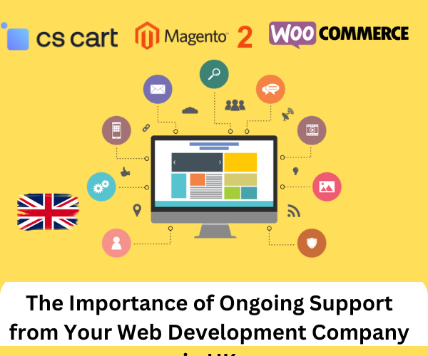 The Importance of Ongoing Support from Your Web Development Company in UK