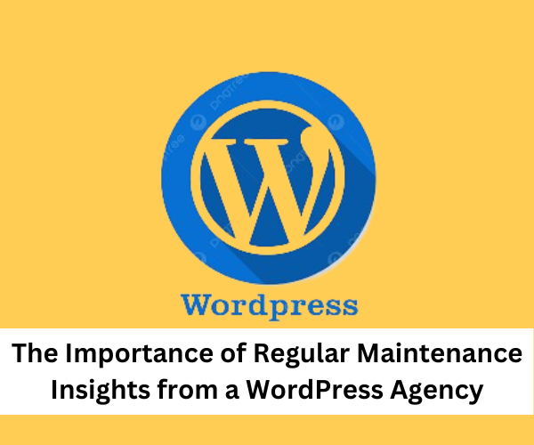 The Importance of Regular Maintenance Insights from a WordPress Agency