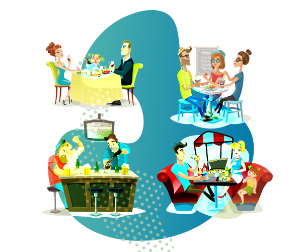 What is the purpose of using Restaurant Book table?